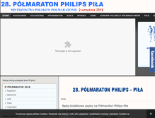 Tablet Screenshot of halfmarathon.pl